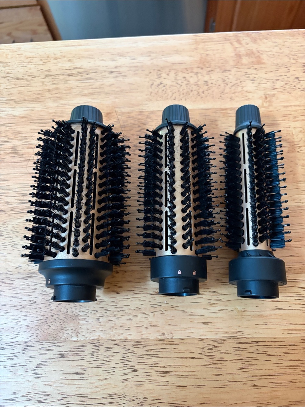 WEN Black and Rose Gold Interchangeable Round Brush Styler Set - Picture 3 of 3
